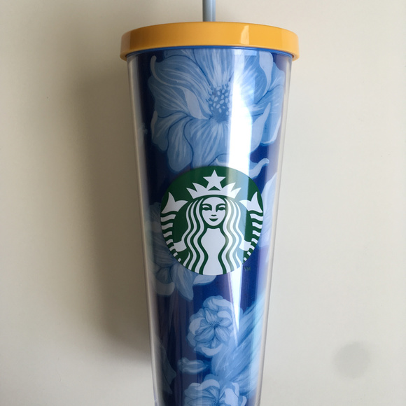 Starbucks Other - Starbucks Summer 2019 Floral Blue Tumbler Starbucks Other - Starbucks Summer 2019 Floral Blue Tumbler